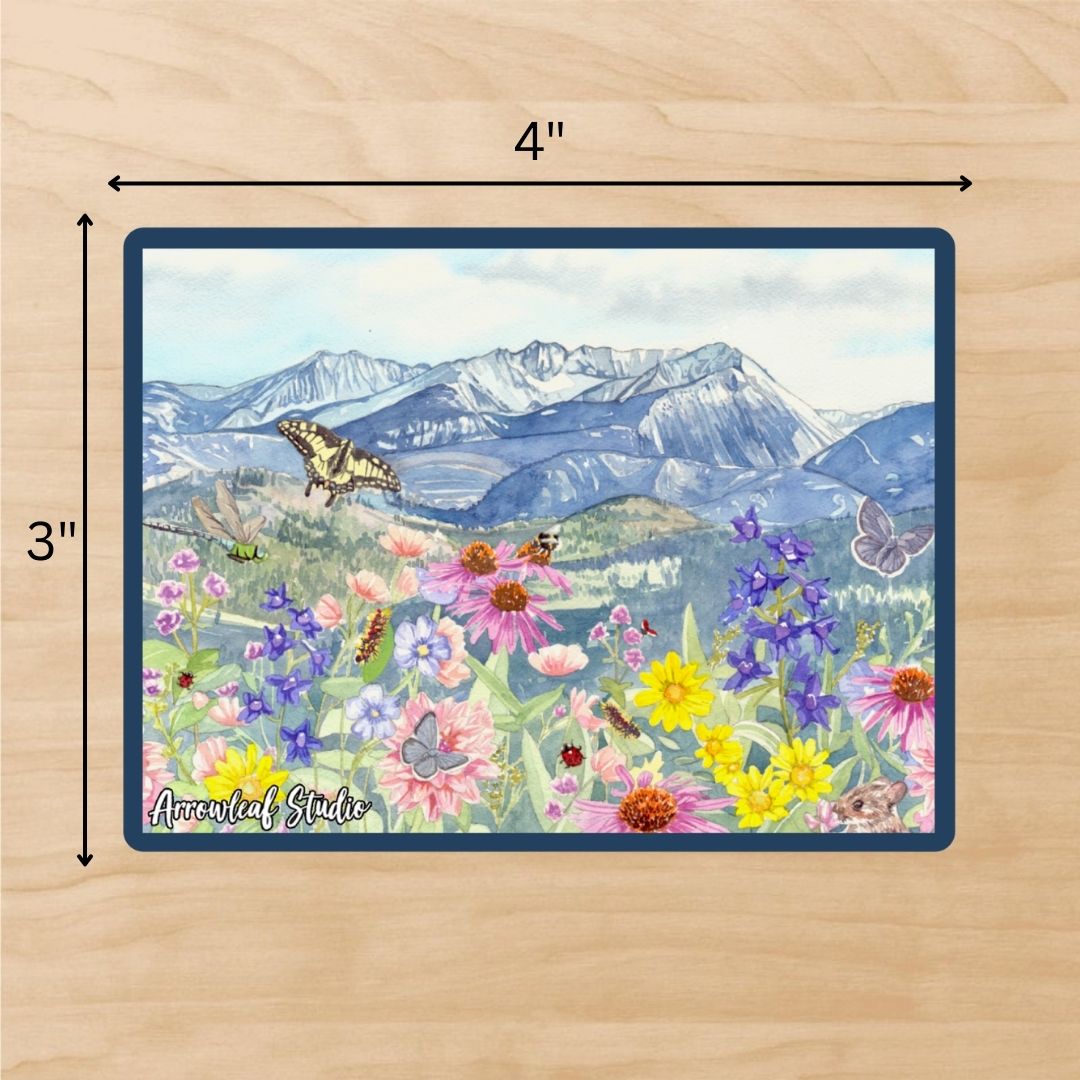 Spring Abundance Sticker
