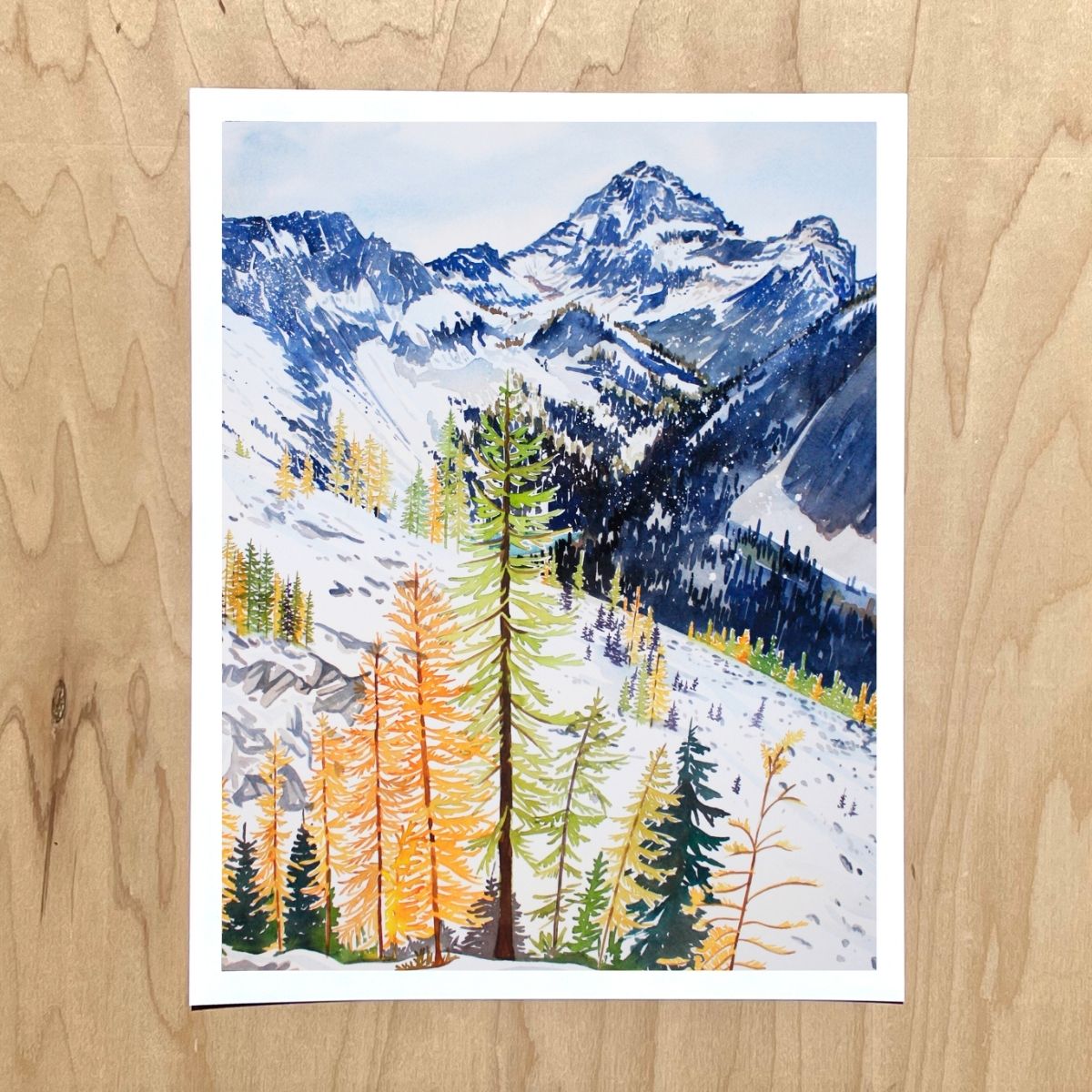 Black Peak Print