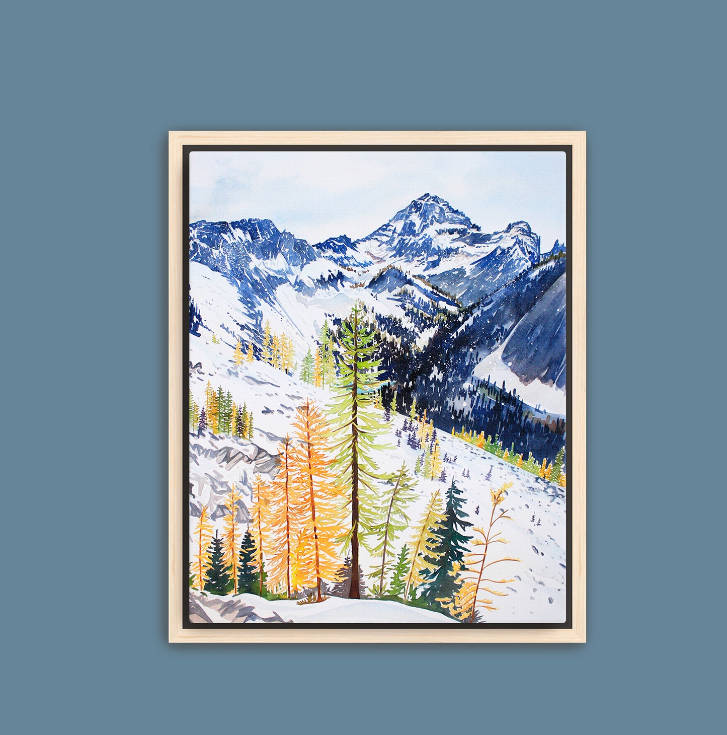 Black Peak Print