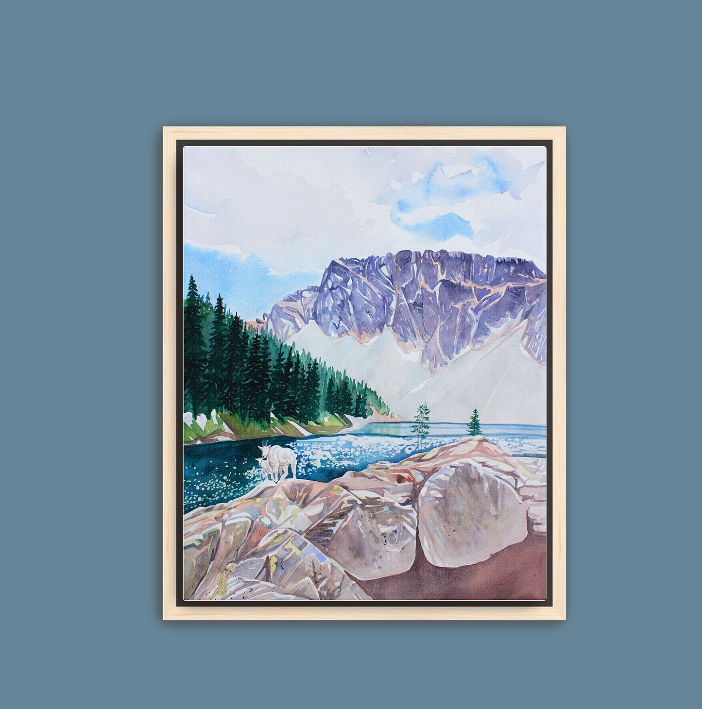 Blue Lake Print