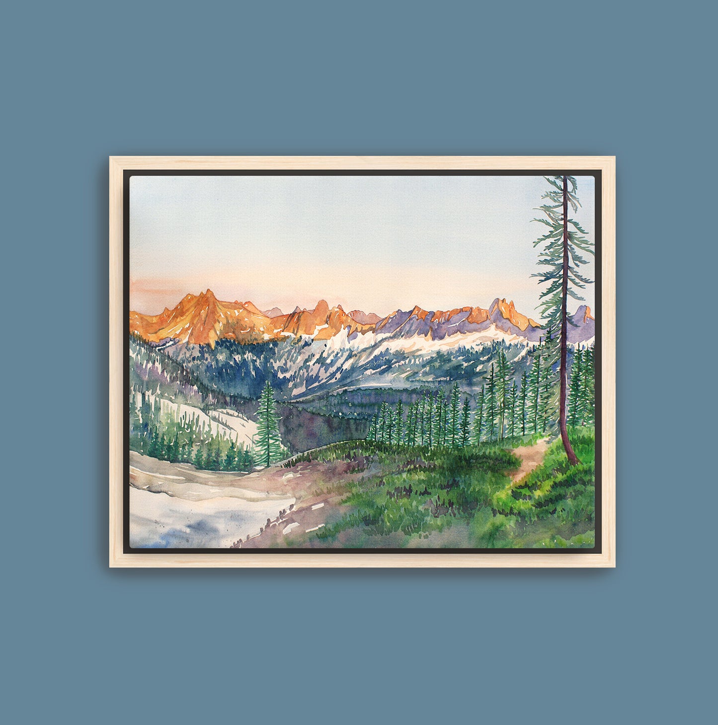 Cutthroat Pass at Dusk Print