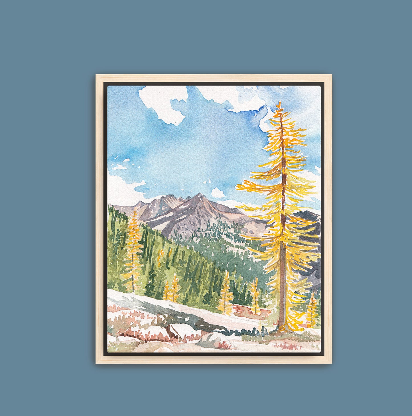 Cutthroat in the Fall Print