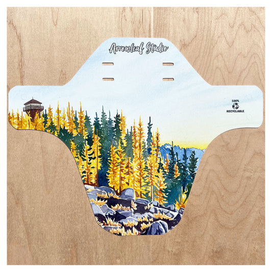 Goat Peak in the Fall Mountain Bike Fender