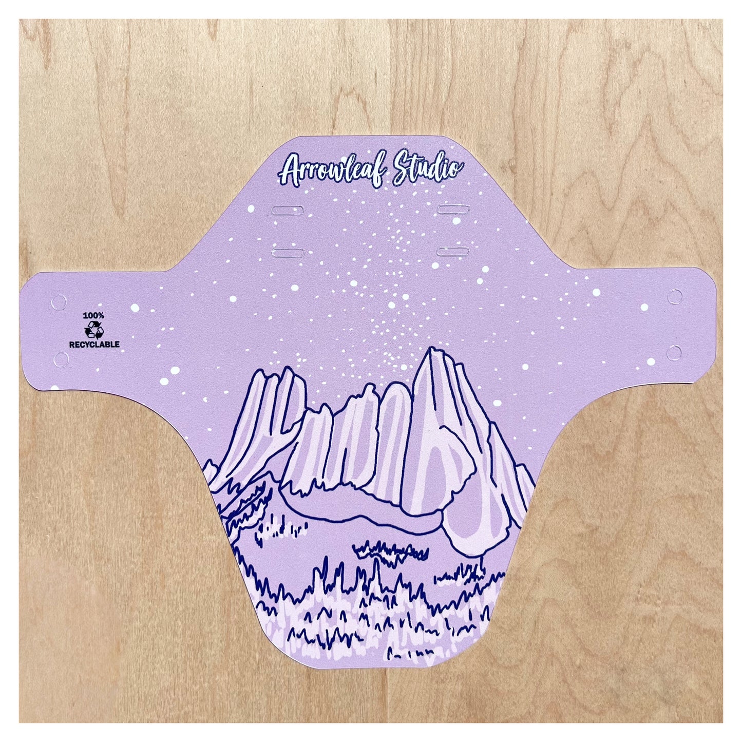Liberty Bell under the Stars Mountain Bike Fender