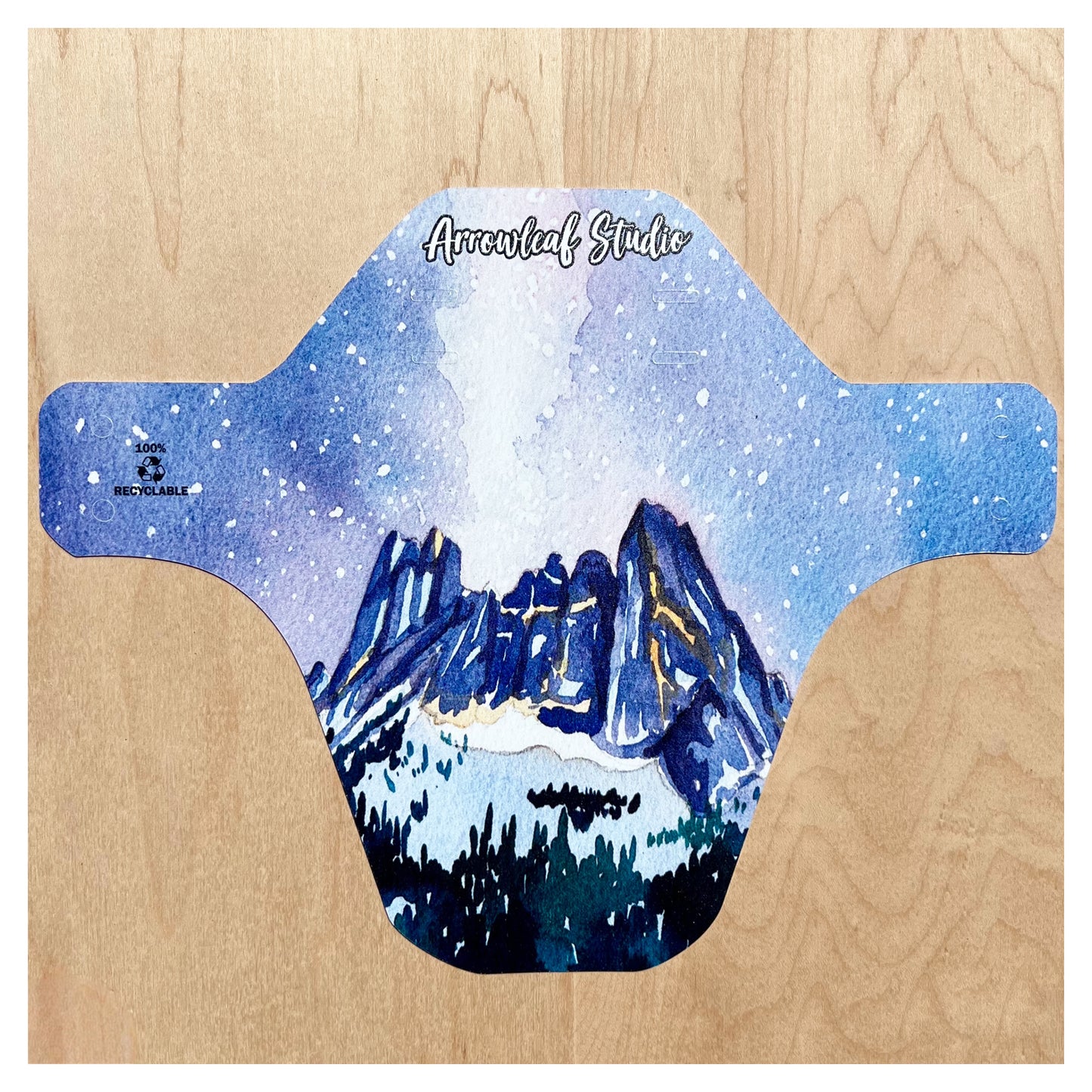 Liberty Bell under the Stars Mountain Bike Fender