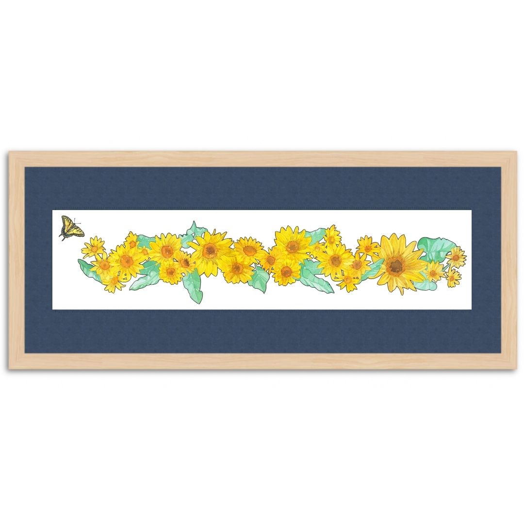 Arrowleaf Balsamroot Ski Design Original