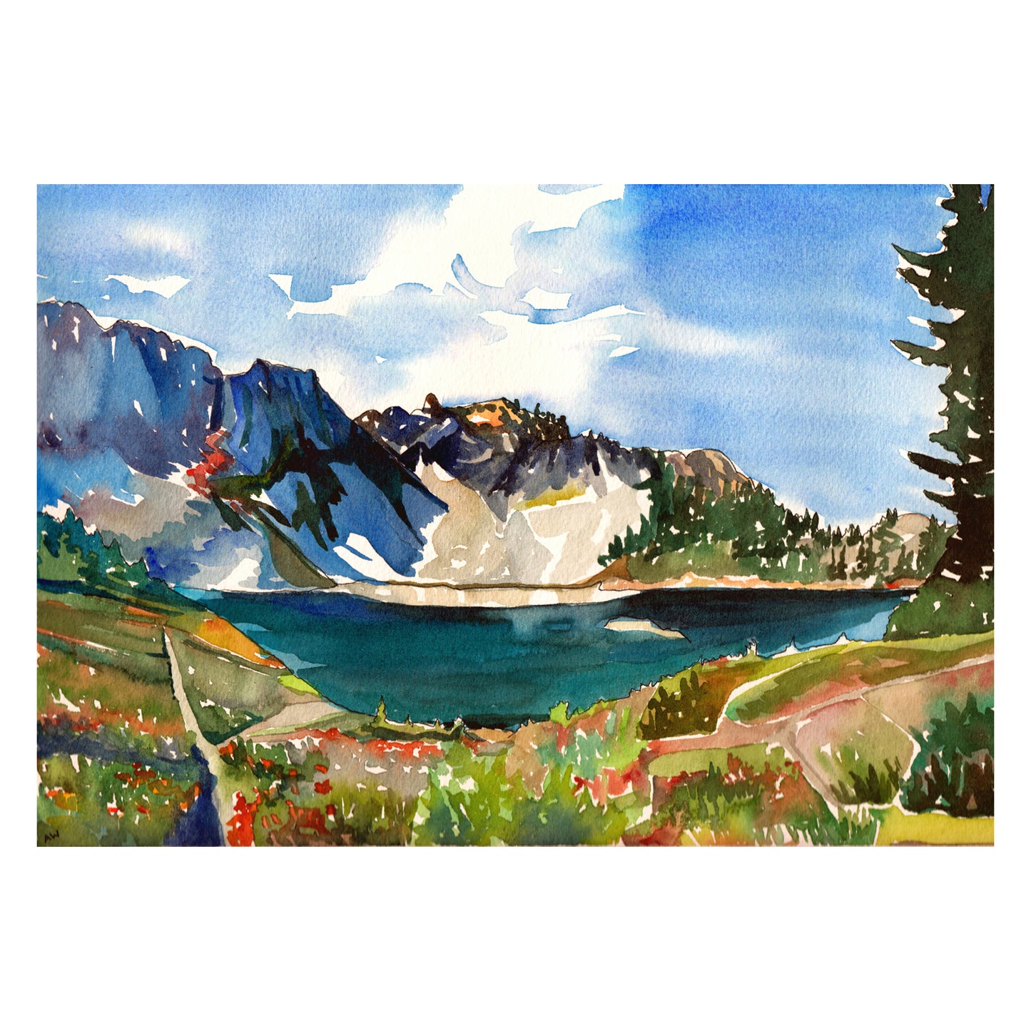 Lake Minotaur Print