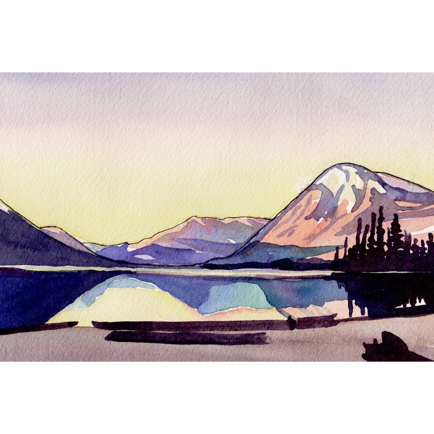 Lake Wenatchee at Sunrise
