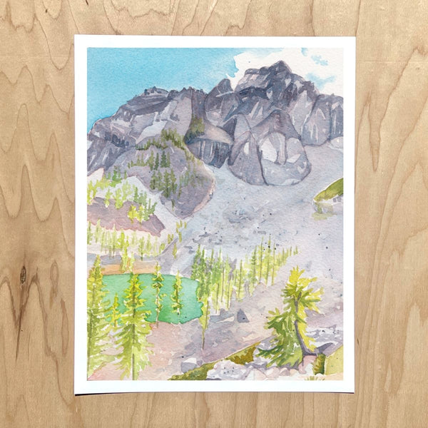 Copperglance Lake Print