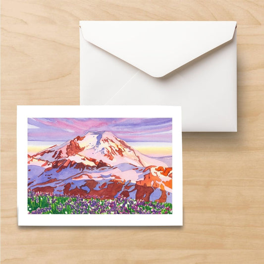 Mount Baker in the Spring Card