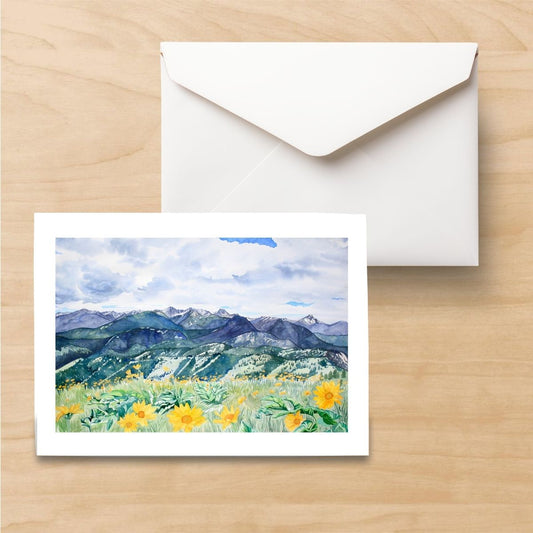 Lookout Mountain View Card