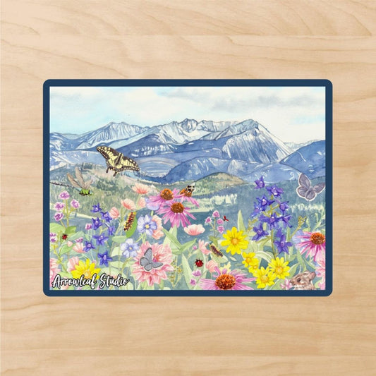 Spring Abundance Sticker