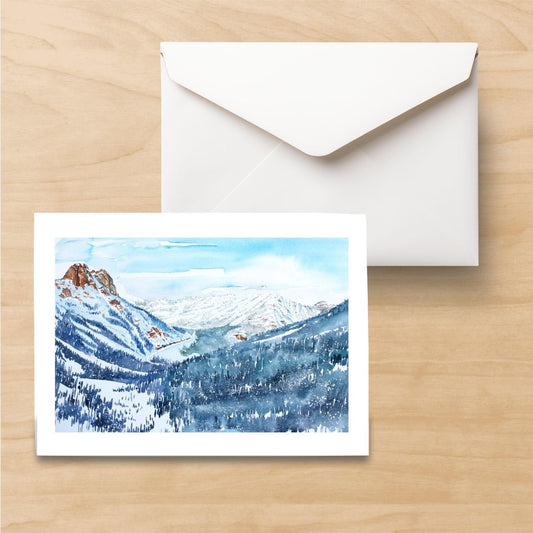Hairpin on Hwy 20 Card