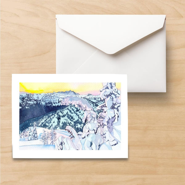 Cotton Candy Trees Card