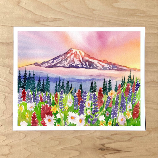 Spring in Washington Print