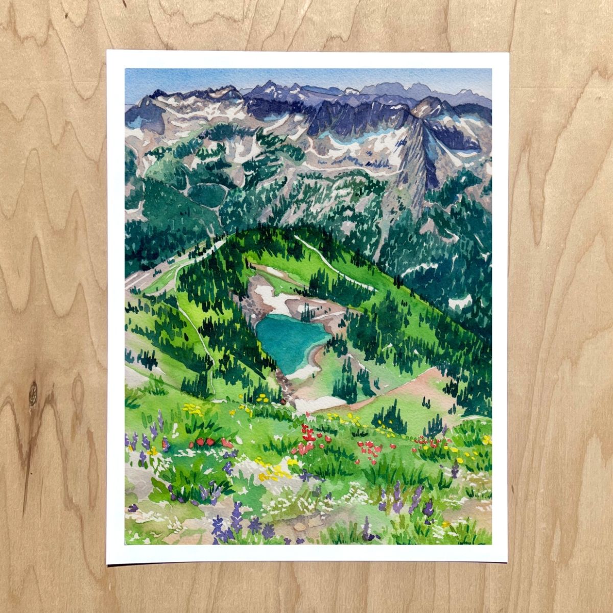 Upper Florence Lake Print