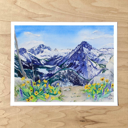 View from Wedge Mountain Print-Icicle Brewing Enchantment Hazy IPA Series