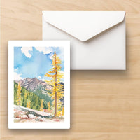 Cutthroat in the Fall Card