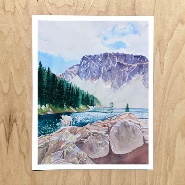 Blue Lake Print