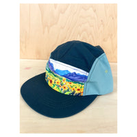 Balsamroot at Dusk Five Panel Hat