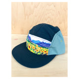 Balsamroot at Dusk Five Panel Hat