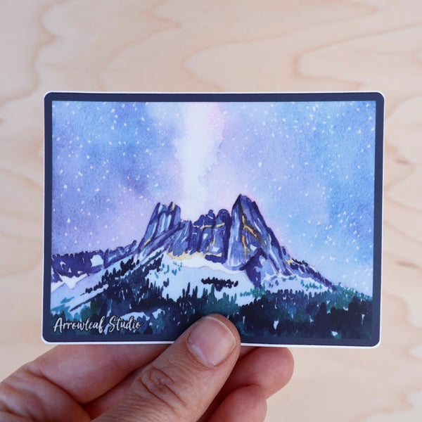Liberty Bell Under the Stars Sticker