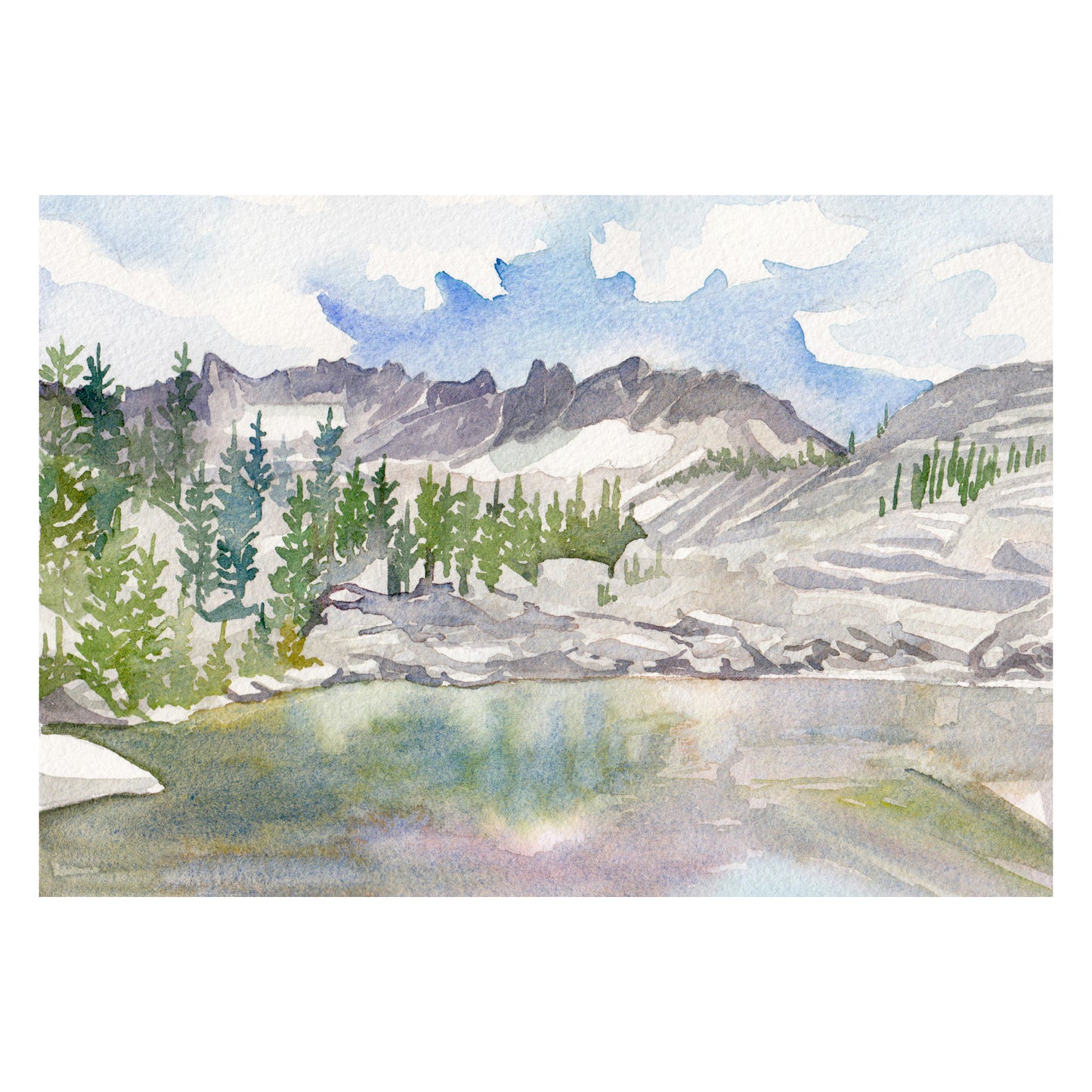 Inspiration Lake Print