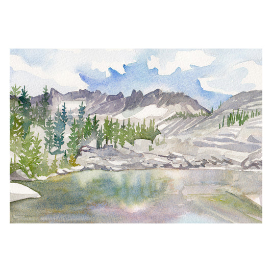 Inspiration Lake Print